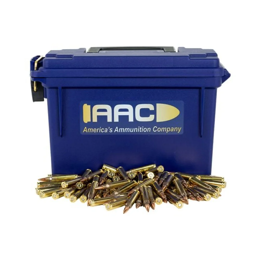 AAC 5.56 NATO 75 GRAIN BTHP MATCH 250RD AMMO CAN WITH CAPITAL CARTRIDGE HEADSTAMP